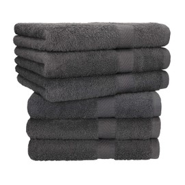 Betz Palermo 6 piece hand towels 100 % cotton towel set