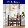 Kitsure Shoe Rack - 3-Tier Shoe Organizer, Shoe Rack for