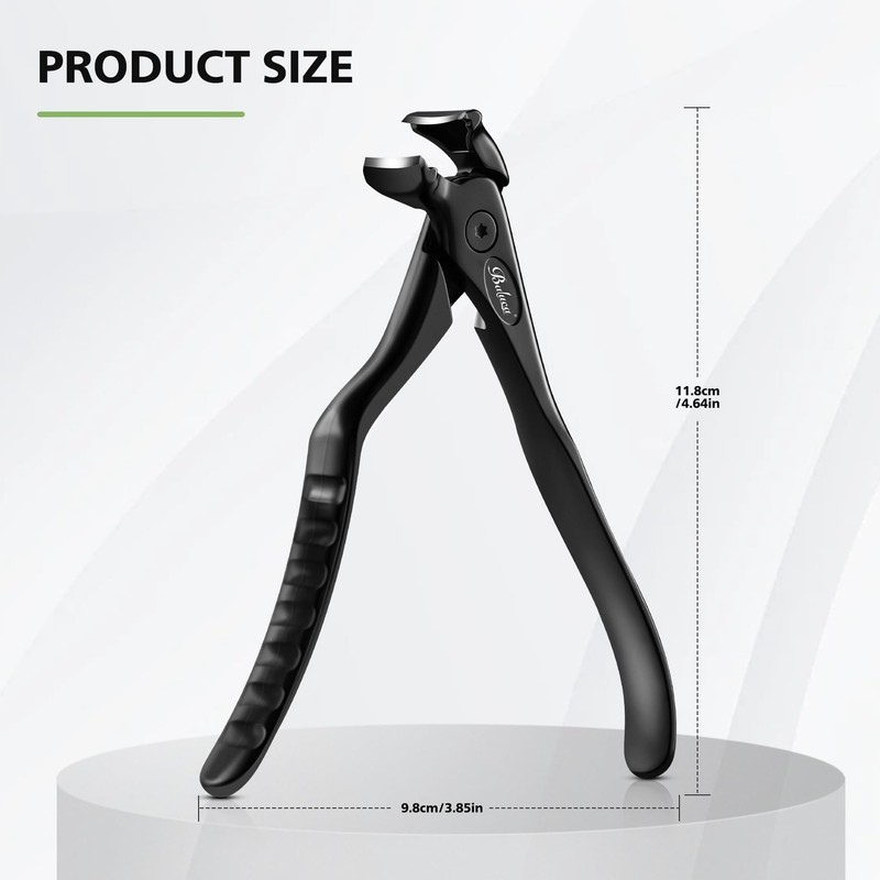 BALUCA Ergonomic Nail Clipper for Seniors - Toenail Clipper for
