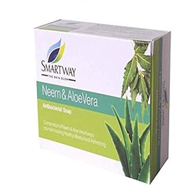 Smartway Neem & Aloe Vera Anti Bacterial Soap (75 g, Pack of 6)