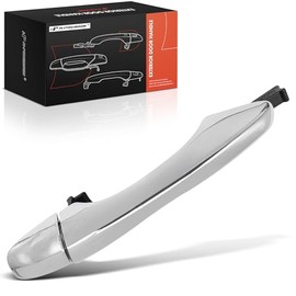 A-premium - Manija de Puerta Exterior Trasera Derecha del Lado del Pasajero Compatible con Kia Sorento 2016 2017 2018 2019 2020, Chapado en Cromo, Reemplazo# 82661-c5010, 83662-c5010