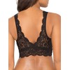 Smart & Sexy Women's Signature Lace Deep V Bralette, 3-Pack,
