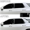 BOGAR TECH DESIGNS Side Window Chrome Delete Dechrome Film Overlay