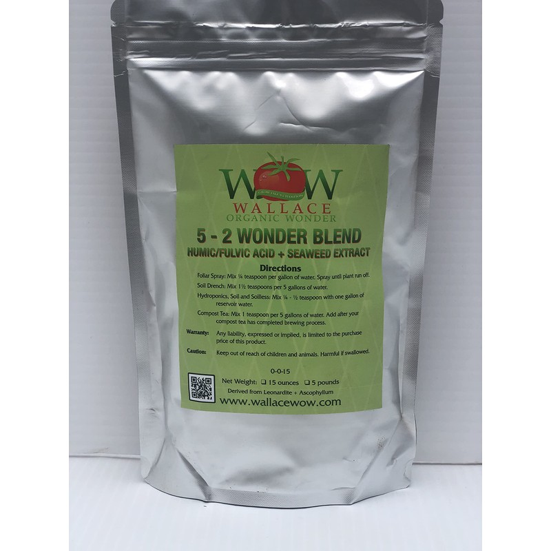 5-2 Humic/Fulvic Acid + Seaweed Extract (15 Ounce)