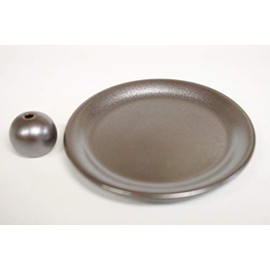 Ironware Incense Plate, 3.5 inches (9 cm), Incense Holder, Ceramic Incense Stand, ACSWEBSHOP Original