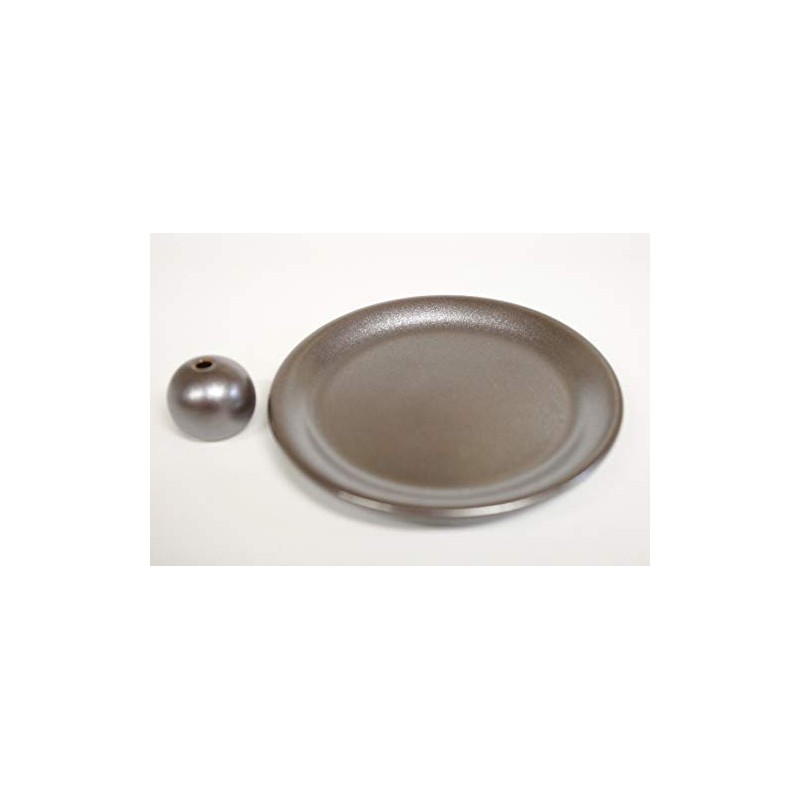 Ironware Incense Plate, 3.5 inches (9 cm), Incense Holder, Ceramic