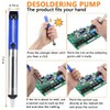 SamHeng Desoldering Pump 2 Pack Solder Remover Tool Solder Sucker