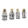 Hakeeta 4PCS BNC Macho/Hembra a SMA Macho/Hembra RF Adaptador de