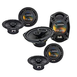 Harmony Audio Bundle Compatible with 2004-2014 Acura TSX (2) HA-R65 HA-R69 New Factory Speaker Replacement Upgrade Package