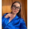 VOOGLAM Square Blue Light Blocking Glasses for Women Anti UV