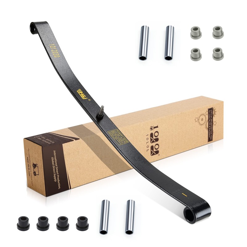 10L0L Golf Cart Front Leaf Spring Kit with Bushings &