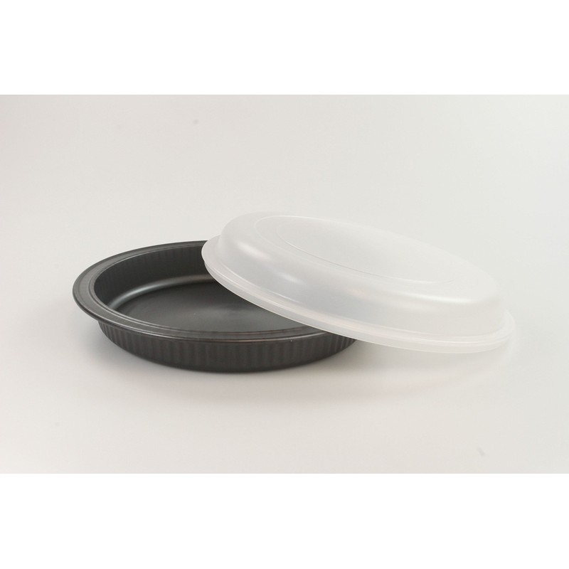 TUPPERWARE UltraPro cake mold gray + lid white