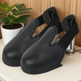 Steel Toe Inserts, Anti-Smashing Safety Boot & Shoe Covers, Ball-of-Foot Cushions With Elastic Straps for Labor Walking Slippers Sock Strap Family Friends