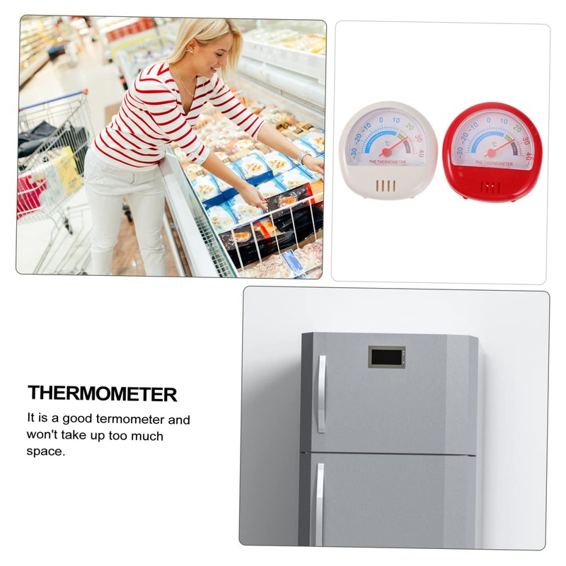 Alipis 3sets Outdoor Thermometer Temperature Probe Wall Mount Indoor Kitchen