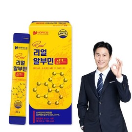 Nature Dream 리얼 알부민 골드 20g 15포 1박스/난백알부민/아르기닌 Real Albumin Gold 20g 15 Sachets 1 Box/Egg White Albumin/Arginine