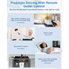 Remote Control Outlet, ELECTOP 15A/1500W Wireless Outlet Power Switch, No