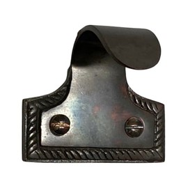 Solid Cast Brass Beaded Rope Sash Lift (Bronze)