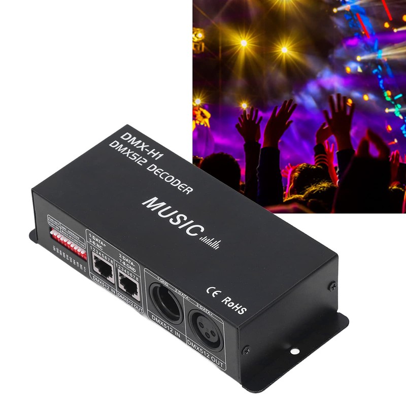 4 Channel DMX-512 Decoder 4 Channel DMX Decoder RGB Decoder