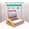 Lap Desk, COIWAI Lap Desk with Cushion, Lapdesk for Laptop