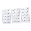 Baluue 3sets Practice False Eyelashes for Beginners Curly and Dense