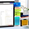 Pack of 2 Computer Monitor Memo Board, Monitor Desk Memo