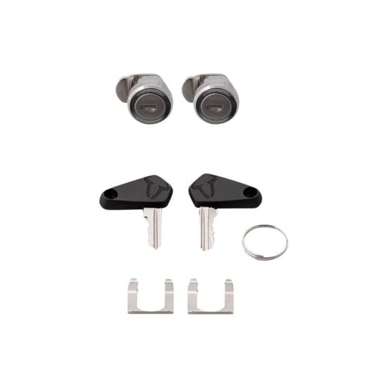 Trax Lock Set 2 Locks / 2 Keys. Simultaneous Locking.