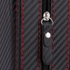 Portable 2Slots Carbon Fiber Leather Watch Storage Box Case Wristwatch