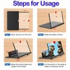 18" Screen Magnifier for Cell Phone,3D Magnifying Projector Screen Enlarger