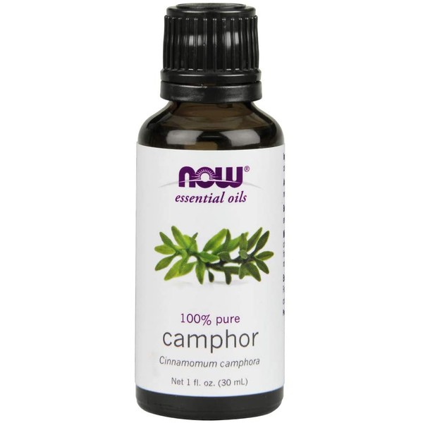 NOW Camphor Oil, 1-Ounce (Pack of 2)