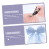 Vaguelly 3pcs Long Tail Bow Hair Clips for Women and