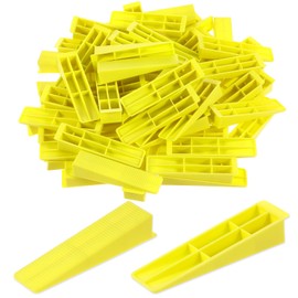 Tile Leveling System Wedges, 300pcs Reusable Tile Leveler Wedges for 1/8",1/12",1/16", 1/32" Spacers and Tile Leveling System Clips, Tile Leveler Tools for Wall/Floor Tile & Stone Installation