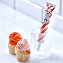 Edible Gel Color Eat (Orange), Icing Color, Domestic Brand, Coloring, Red Orange