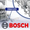 Pack of 2 Dishwasher Basket Wheels for Bosch 066320 Diameter