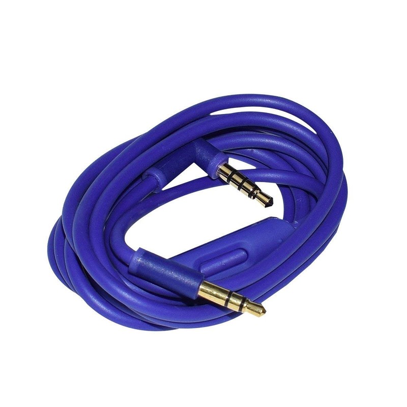 Aquelo Replacement Audio Cable Cord with Inline Mic and Volume