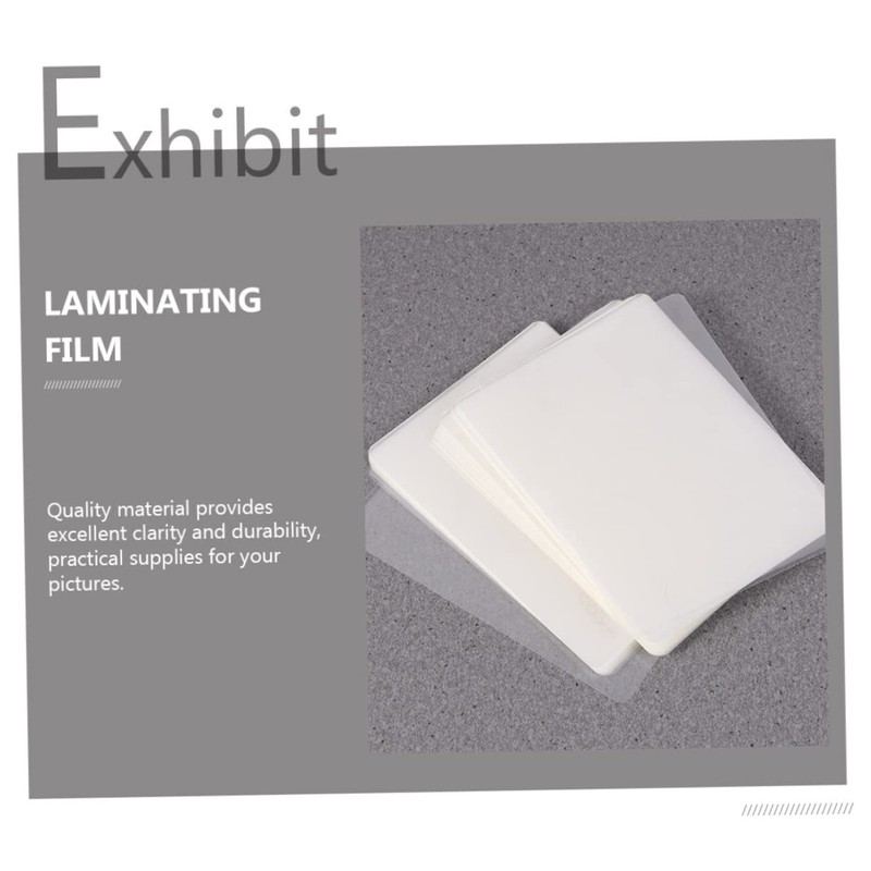 OHPHCALL 300pcs Waterproof Protective Film Laminating Sheets for Photo Paper
