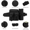DOB SECHS Hiking Waist Bag with Detachable Water Bottle Holder