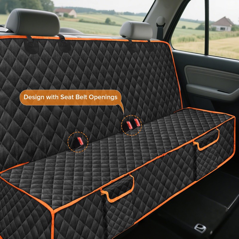 XHRING Dog Car Seat Cover for Honda CRV HRV CR-V