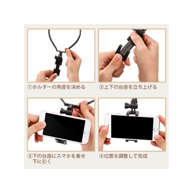 GoPro Neck Strap Accessories Smartphone Necklace Fishing Outdoor Neck Mount