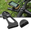 Bicycle Odometer Comupter Aluminium Alloy Extension Mount for Garmin (Black)