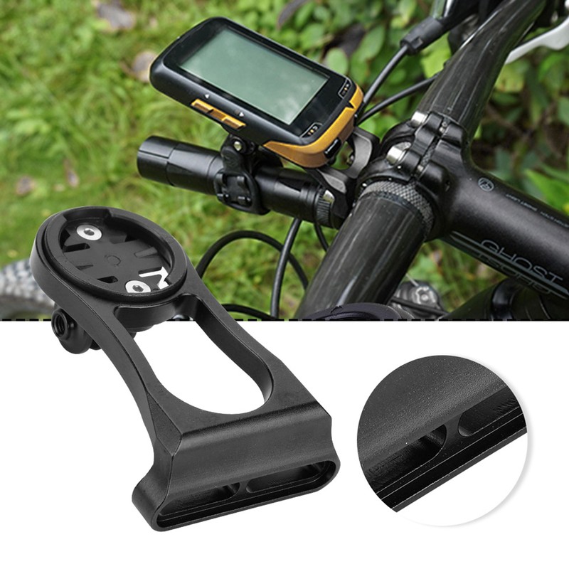 Bicycle Odometer Comupter Aluminium Alloy Extension Mount for Garmin (Black)