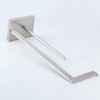 GERZWY Toilet Paper Holder Free Standing with Reserve, SUS 304