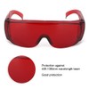 Lazmin112 Laser Safety Glasses with 80% Light Filtering, Reduces the