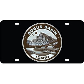 Bogus Basin Idaho Souvenir Car-Home Decoration Metal License Plate