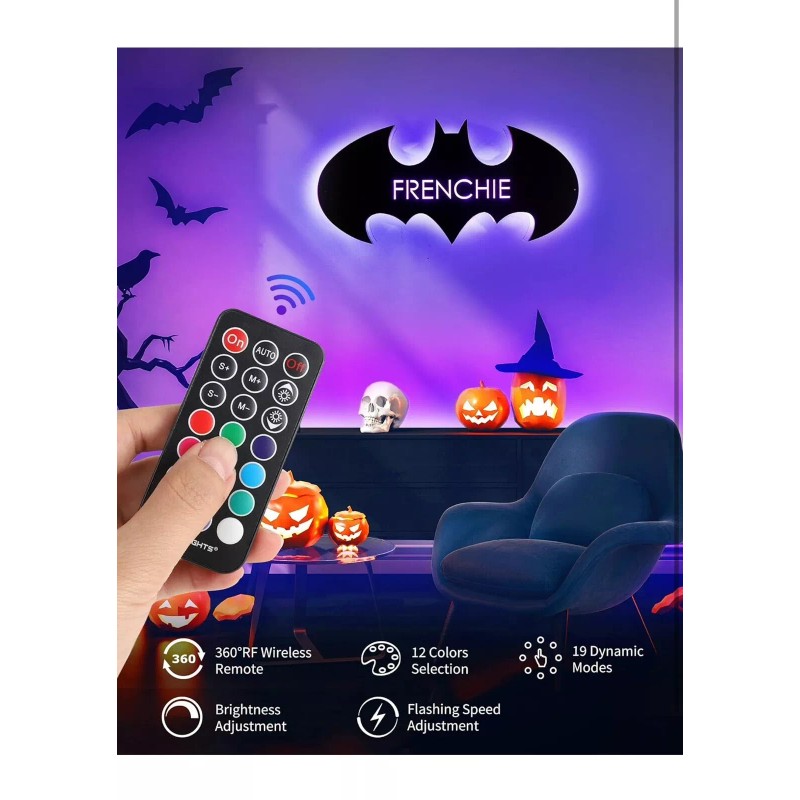 Hitlights LED Strip Lights 3 Pcs 1.64FT RGB Small LED