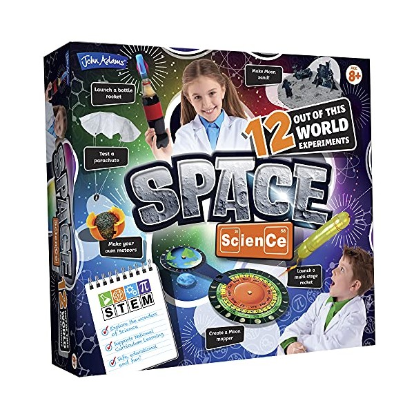 John Adams | Space Science: 12 'out of this world' experiments! | Science and STEM Toys | Ages 8+