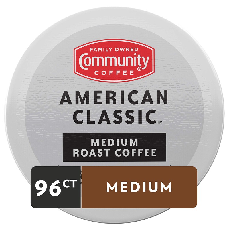 Community Coffee Compatible with Keurig 2.0 K-Cup Brewers Coffee Pods,