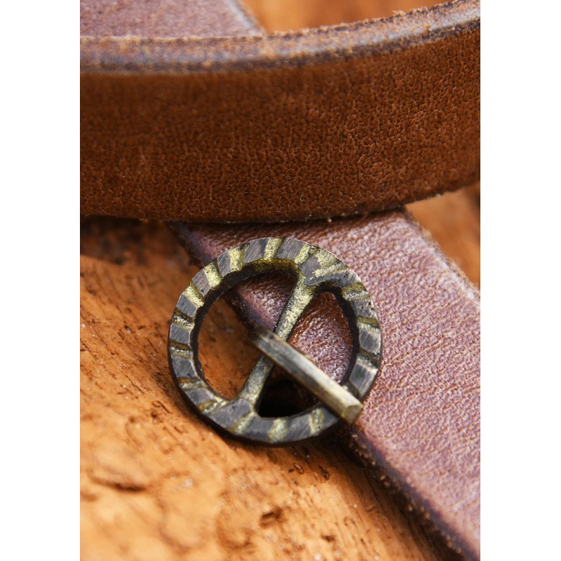 Battle-Merchant Late Middle Ages Brass Buckle No. 4 - Strap