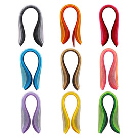 VOANZO 36 Gradient Quilling Set 900 Strips Length 39cm Width 5mm Paper Box Quilling Art Card
