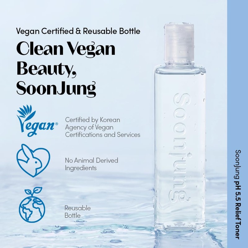 Etude House Soonjung pH5.5 Relief Toner 200 ml, Skin Care