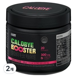 Calobye Health Booster Peach Lime Flavor, 300g, 2 Pieces / 칼로바이 헬스부스터 복숭아라임맛, 300g, 2개